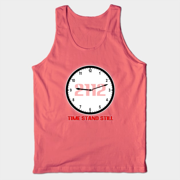 2112 Time Stand Still Tank Top by RetroZest